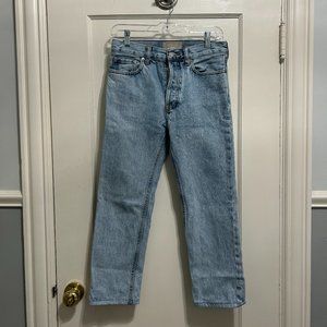 Everlane 90s Slouch Jean Vintage Sky Blue Size 23